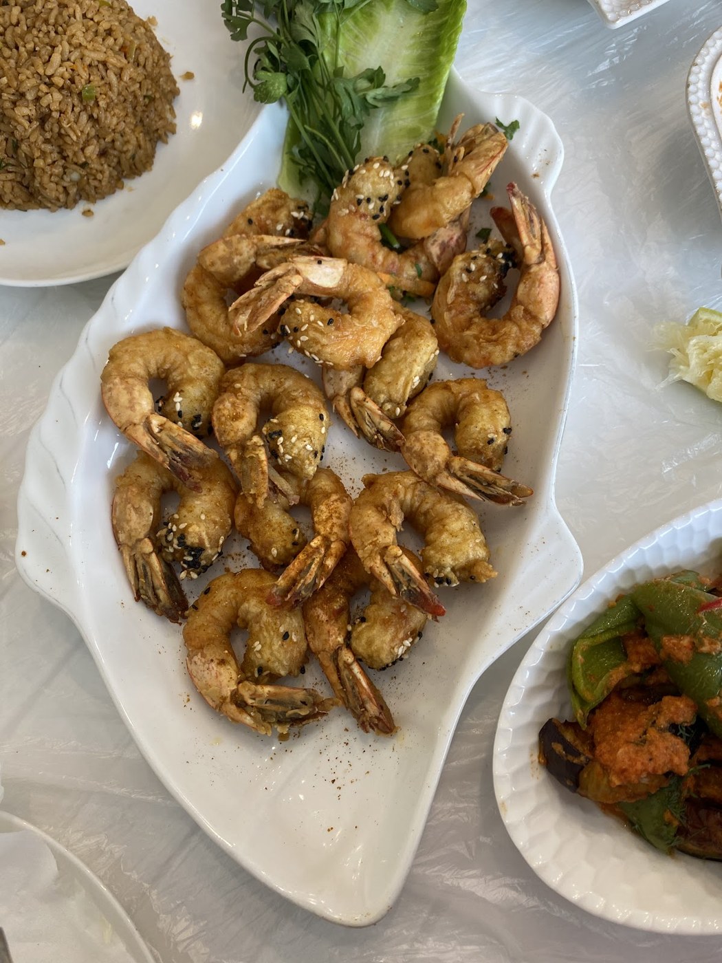 طبق روبيان من صور المطعم